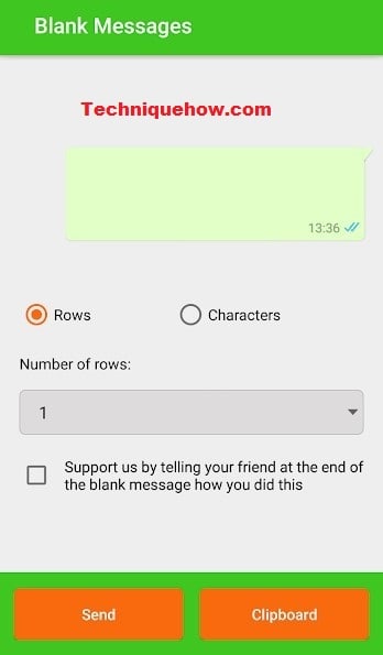 blank messages app setup_