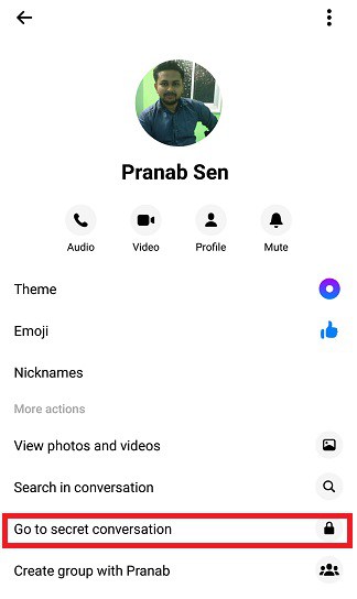 messenger go to secret conversation messenger go to secret conversation