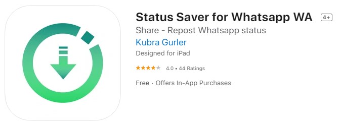 Status Saver iOS - Whatsapp status viewer