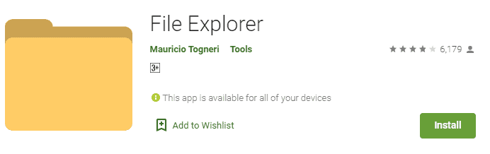 File explorer app