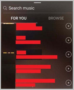 Instagram Music feature reels