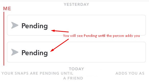 pending snap for 30 days