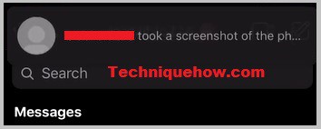 screenshot notify chat photos on Instagram