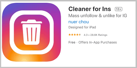 Cleaner For Ins