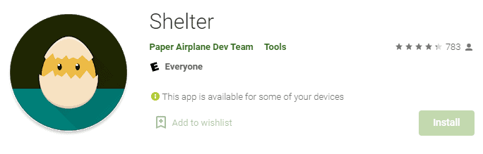 Shelter App Clone to Main Profile