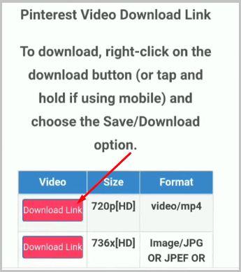 pinterest video downloader android