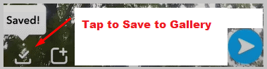 save to gallery