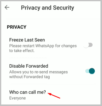 Fouad WhatsApp caller