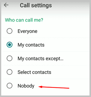 Fouad WhatsApp - nobody calls