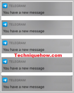 telegram message notifications