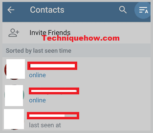 telegram who is online