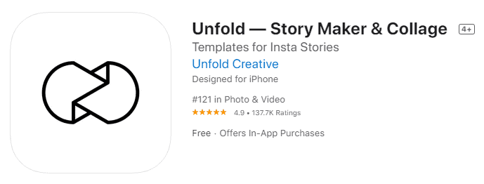 unfold app