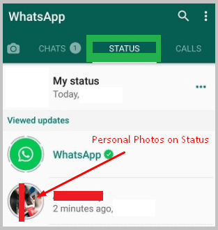 see at whatsapp status