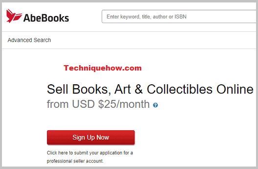 AbeBooks login