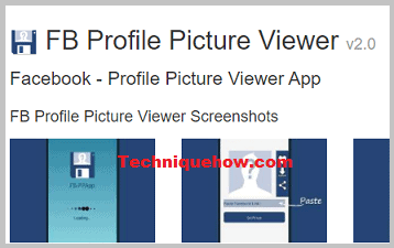 FB profile picture viewer