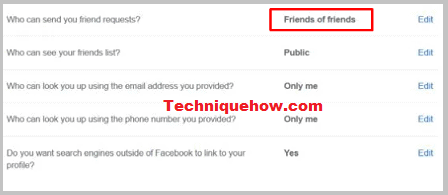 facebook privacy friends