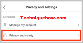 tiktok privacy settings