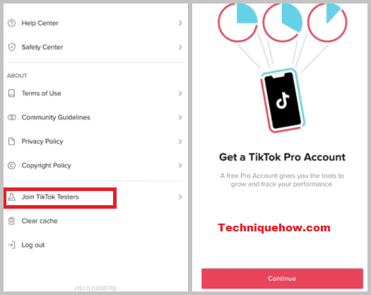 create tiktok pro account