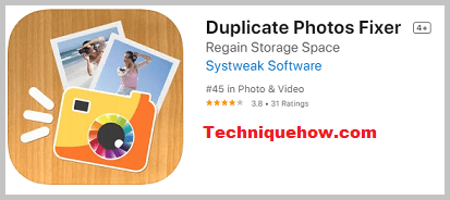 Duplicate photos fixer app