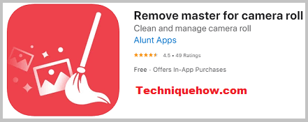 Remove master for camera roll