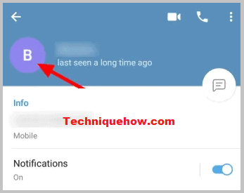 dp on telegram profile not visible