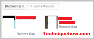 remove ban from group