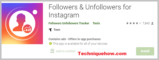 Followers & Unfollowers for Instagram app