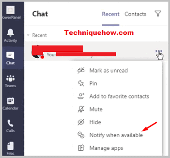 get notified on Microsoft Teams