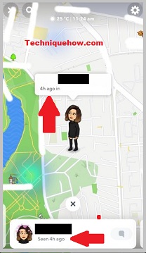 snapchat snap map last seen