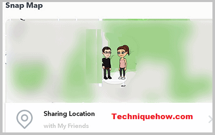 sharing location on snapchat