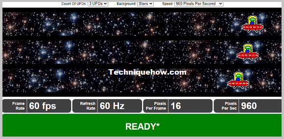 check refresh rate testufo tool