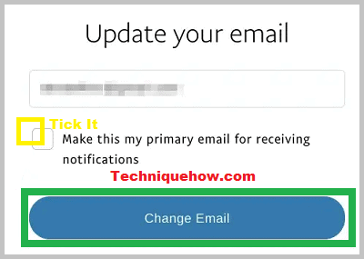 change email paypal