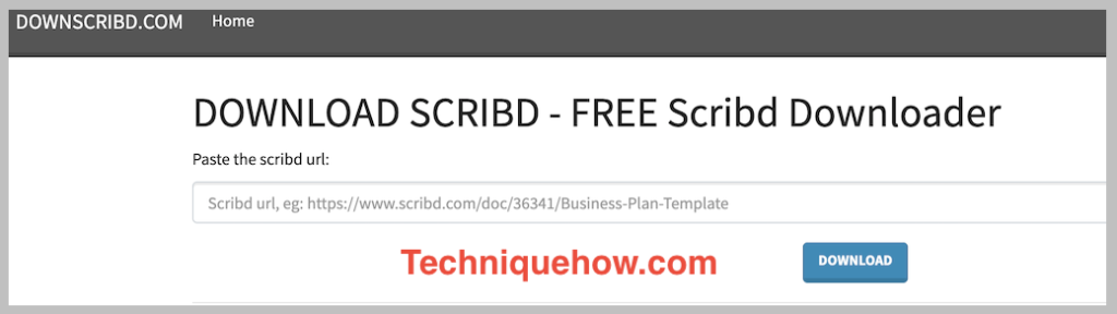 DOWNLOAD SCRIBD tool