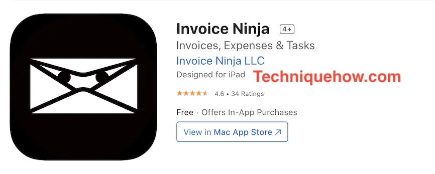 Invoice Ninja app