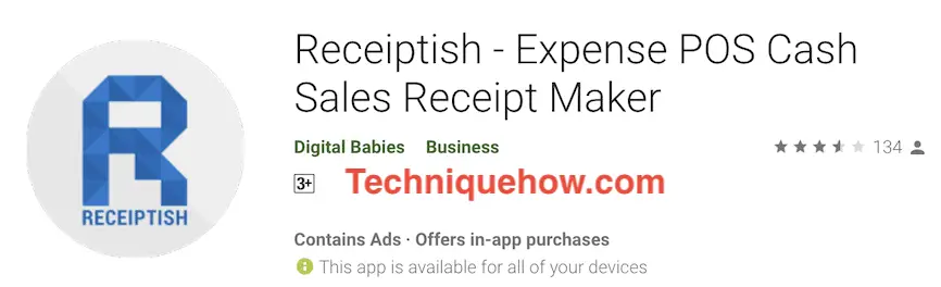 Receiptish app