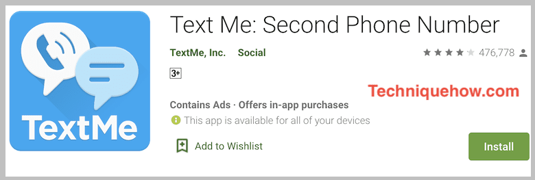 Text Me app