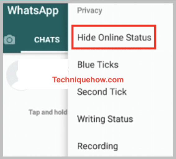 gbwhatsapp hide online status