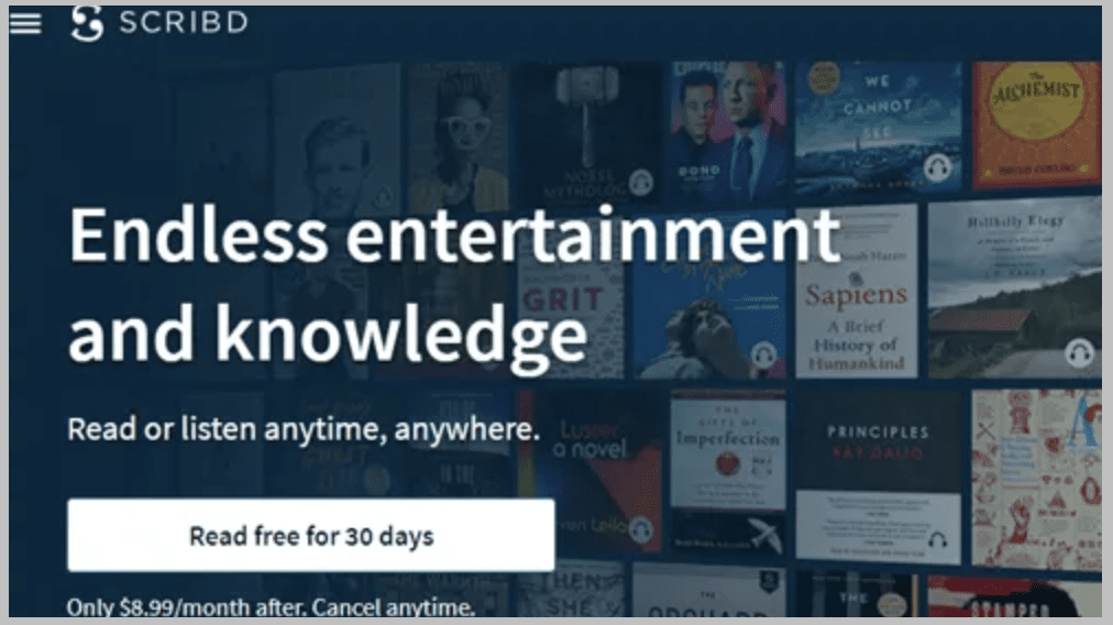 scribd free trial