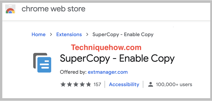 supercopy extension