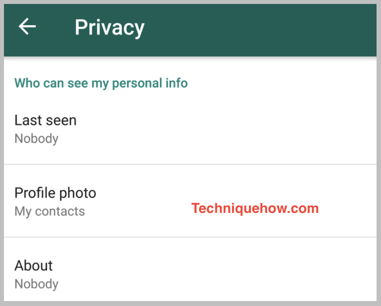 whatsapp profile picture privacy