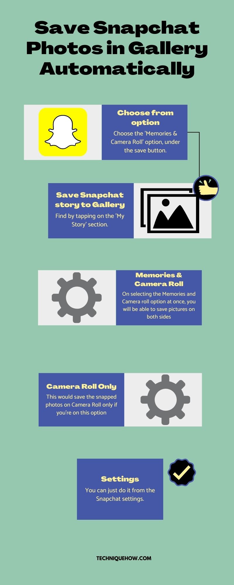 infographics save snapchat photos automatically