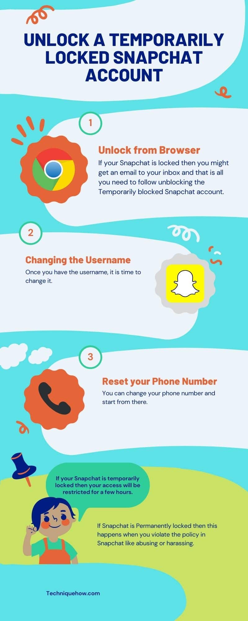 infographics unlock locked snapchat
