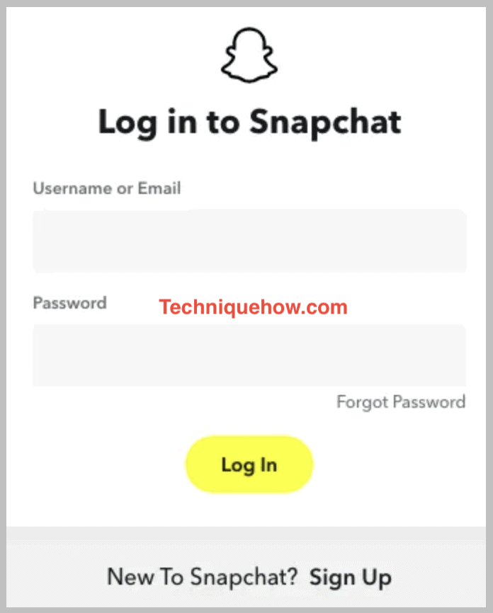 snapchat login