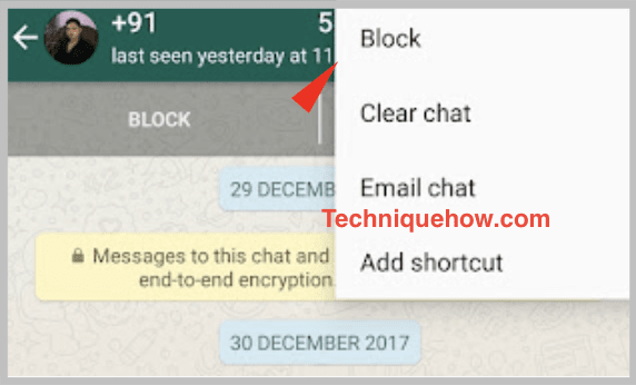 tap on block