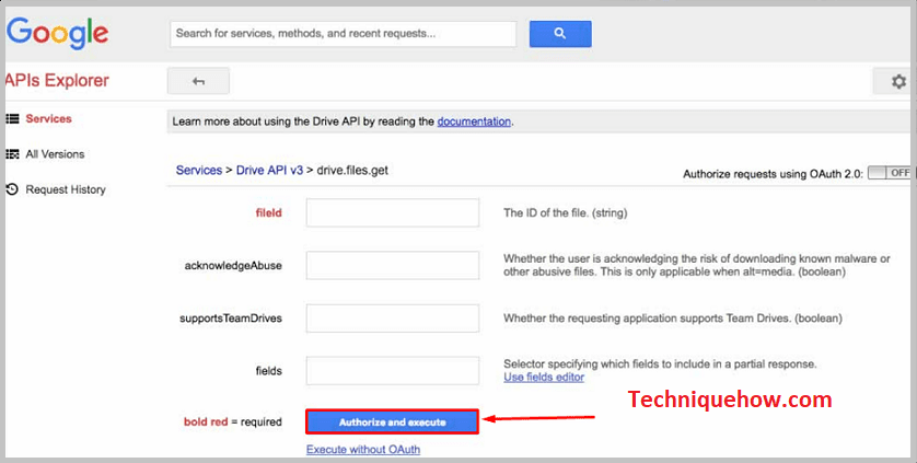 Authorize and execute