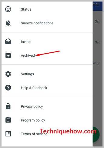 Hangouts archived