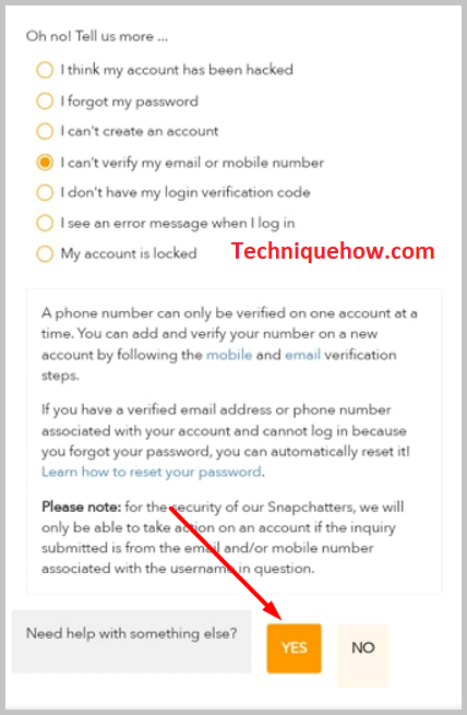 I can’t verify my email or mobile number
