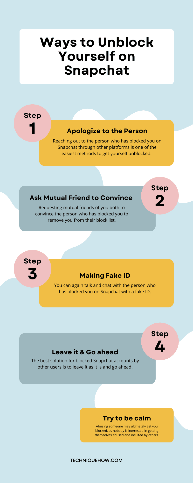 Infographic_Talk to Someone who Blocked You on Snapchat