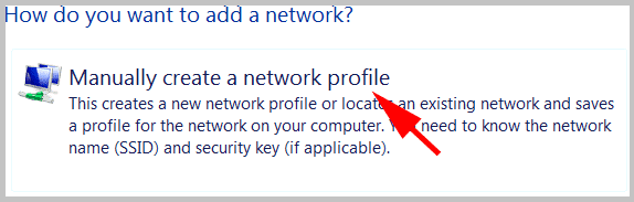 Network profile