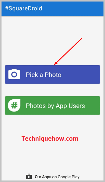 SquareDroid pick a photo